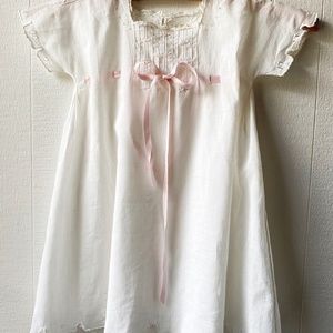 Vintage Girls Christening/Party Dress with Matching Slip